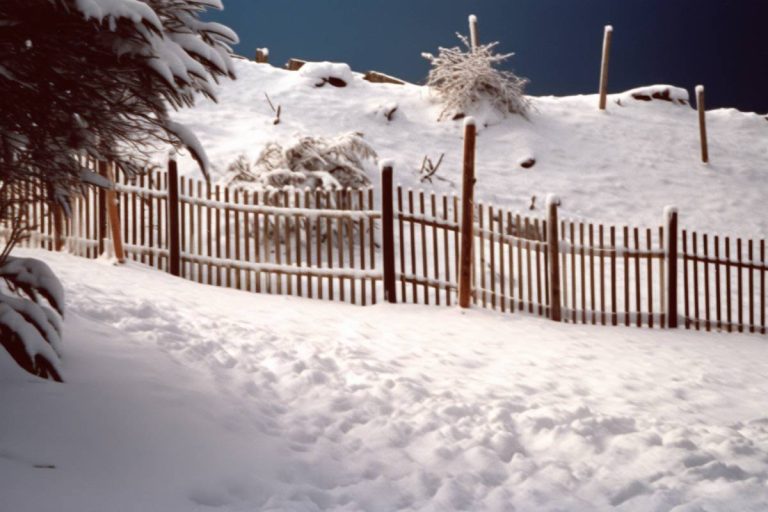 barrière à neige