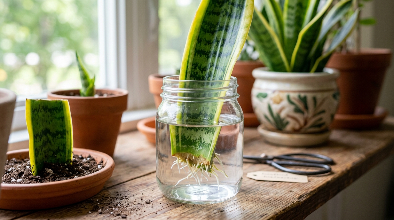 découvrez comment multiplier facilement votre sansevieria, aussi appelée langue de belle-mère, grâce à nos conseils pratiques de bouturage pour embellir votre intérieur.