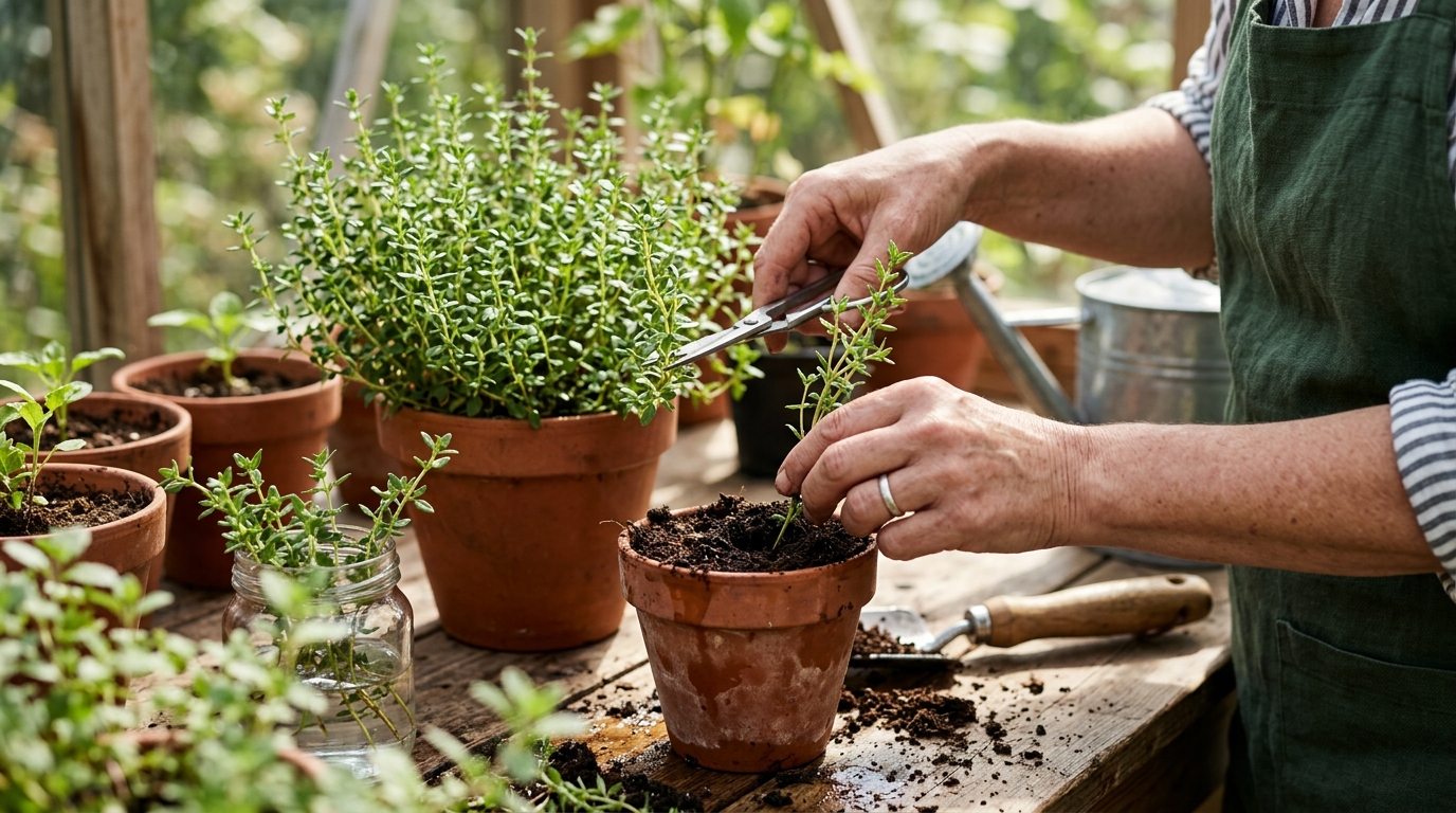 découvrez quand et comment prélever et planter une bouture de thym pour réussir facilement la multiplication de cette plante aromatique chez vous.
