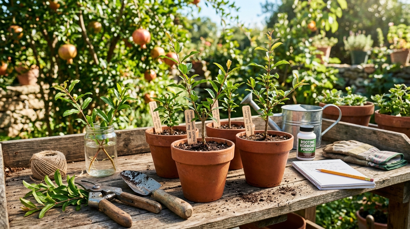 découvrez comment multiplier facilement votre grenadier en pot grâce à la bouture. suivez nos conseils pratiques pour réussir la reproduction de votre arbre fruitier à la maison.