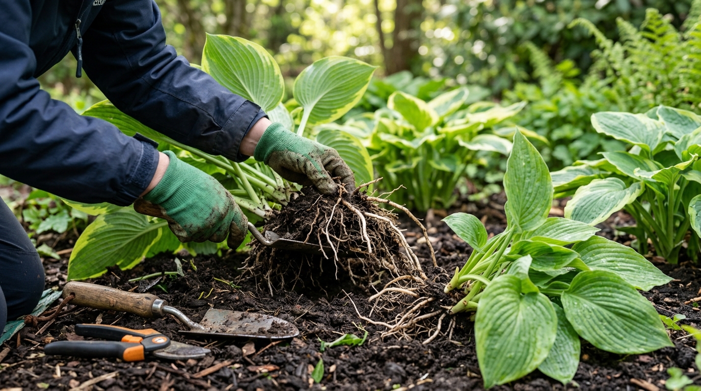 apprenez à diviser et multiplier vos hostas facilement grâce à notre guide complet sur la bouture de hosta, pour un jardin luxuriant et en pleine santé.