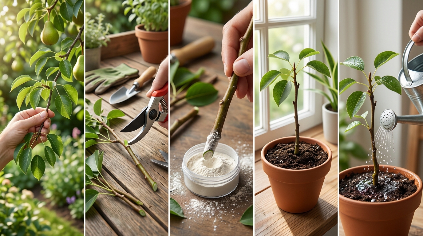 découvrez comment faire une bouture de poirier grâce à nos conseils détaillés et faciles à suivre étape par étape pour réussir votre plantation.