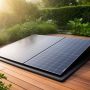 panneau photovoltaique incliné