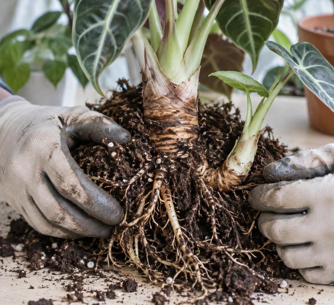 découvrez comment multiplier un alocasia par division des rhizomes : les étapes clés pour séparer les rejets et réussir leur plantation.