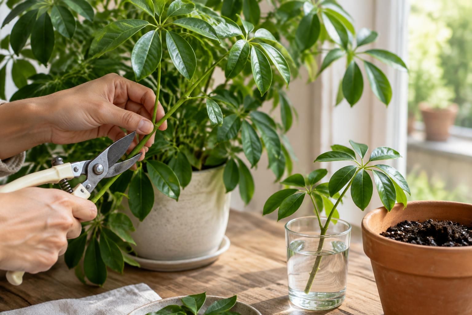découvrez comment bouturer un schefflera à partir d’une tige : choix de la bouture, préparation et conseils pour favoriser l’enracinement.
