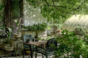 jardin de copropriété