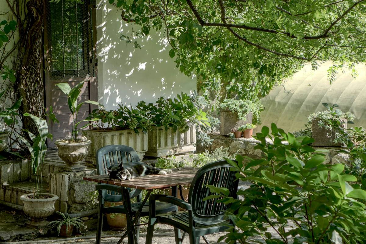 jardin de copropriété